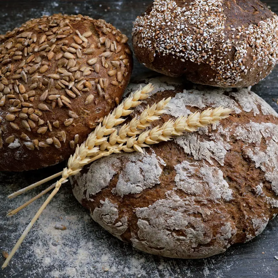 Seeded loaves